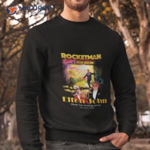 rocket man elton john yellow brick road the final tour shirt sweatshirt