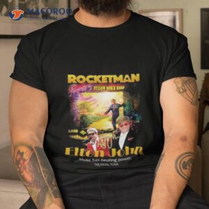 Rocket Man Elton John Yellow Brick Road The Final Tour Shirt