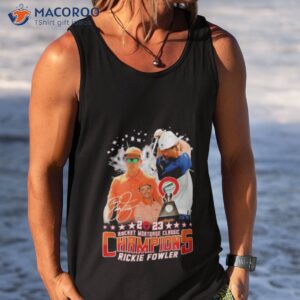 rocket mortgage classic champions 2023 rickie fowler signature shirt tank top