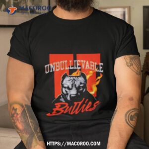 Rodd Thomas Unbullievable Bullies Shirt