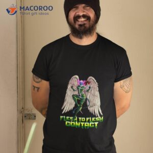 rogue flesh to flesh contact marvel shirt tshirt 2