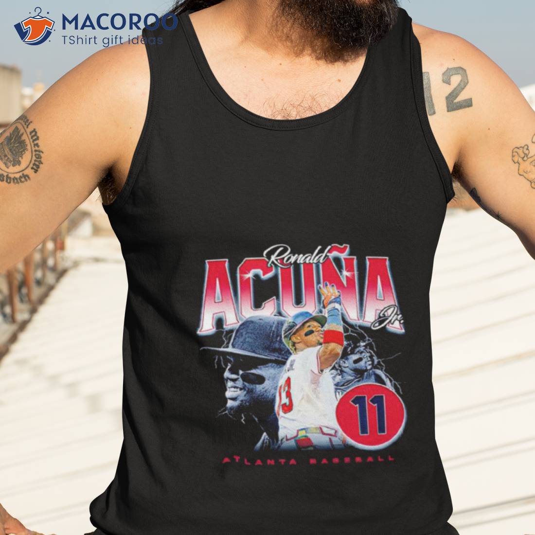 Ronald Acua Jr. Atlanta Baseball Lightning Shirt