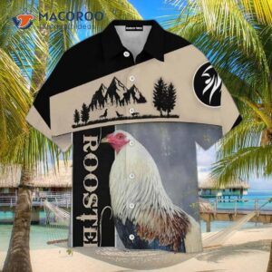 Rooster Chicken Farm Hawaiian-style Shirts