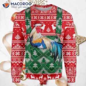 Rooster Ugly Christmas Sweater