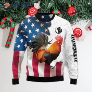 Rooster Ugly Christmas Sweater