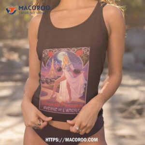 rose de provence avenue de l amour poster shirt tank top 1