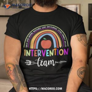 Rti Team Response Intervention Teacher School Team Squad Shirt