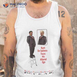 runt desadness believes he s the donald s hair ron deathsantis shirt tank top