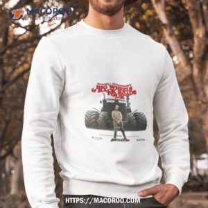 russell dickerson big wheels and back roads tour 2023 shirt sweatshirt