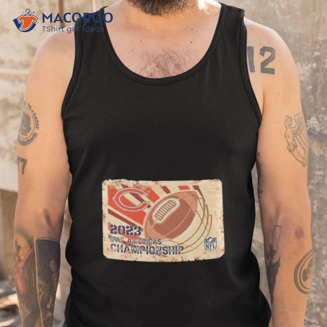 Rusty Metal Chicago Bears 2023 Ifaf Americas Championship Nfl Logo Shirt Rusty Metal Chicago Bears 2023 Ifaf Americas Championship Nfl Logo Shirt