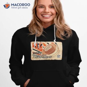 rusty metal cincinnati bengals 2023 ifaf americas championship nfl logo shirt hoodie 1