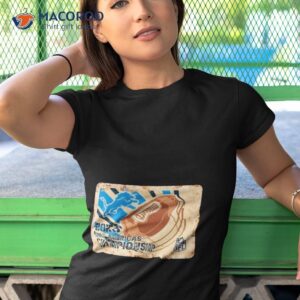 Rusty Metal Detroit Lions 2023 Ifaf Americas Championship Nfl Logo Shirt