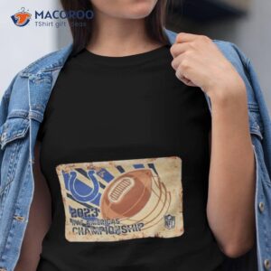 Rusty Metal Indianapolis Colts 2023 Ifaf Americas Championship Nfl Logo Shirt