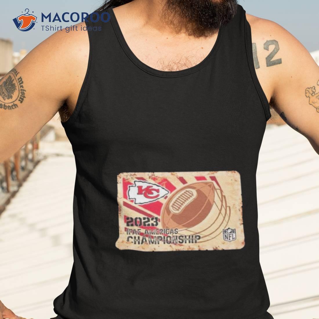 Rusty Metal Kansas City Chiefs 2023 Ifaf Americas Championship Nfl Logo Shirt Rusty Metal Kansas City Chiefs 2023 Ifaf Americas Championship Nfl Logo Shirt