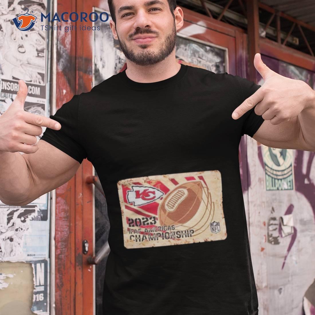 Rusty Metal Kansas City Chiefs 2023 Ifaf Americas Championship Nfl Logo Shirt Rusty Metal Kansas City Chiefs 2023 Ifaf Americas Championship Nfl Logo Shirt