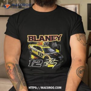Ryan Blaney 2023 Menards Draft Signature Shirt