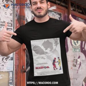ryan reynolds x hugh jackman deadpool and wolverine deadpool 3 new poster shirt tshirt 1