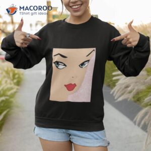 ryan wearing a barbie shirt sweatshirt 1