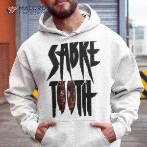 Sabretooth Black Text Marvel Shirt