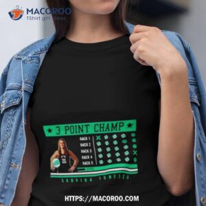 Sabrina Ionescu New York Liberty Three Point Champ Shirt