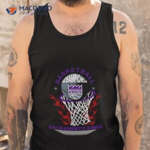 sacramento kings basketball champions fire logo 2023 shirt tank top
