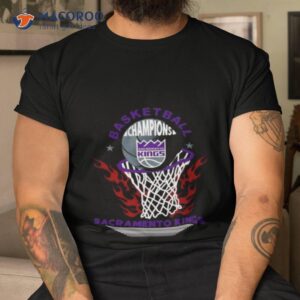 Sacramento Kings Basketball Champions Fire Logo 2023 Shirt