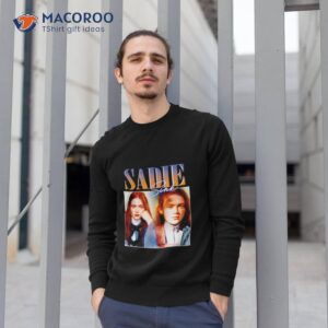 sadie sink cute stranger things actress shirt sweatshirt 1