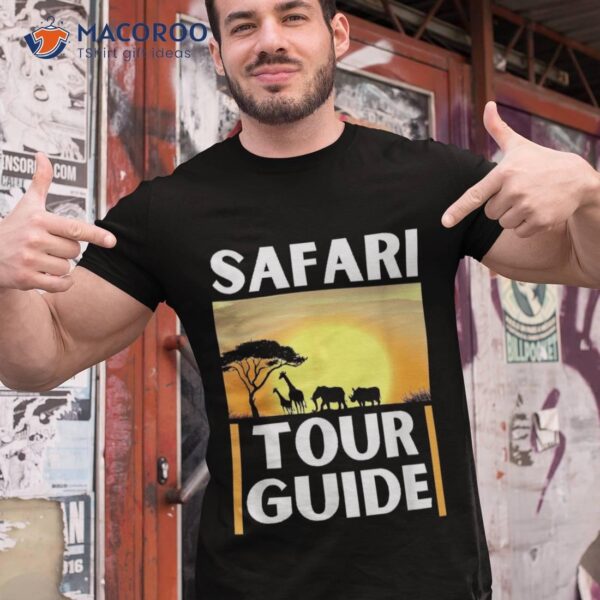 Safari Tour Guide Shirt Kids