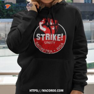 sag aftra writer s guild on strike shirt hoodie 2