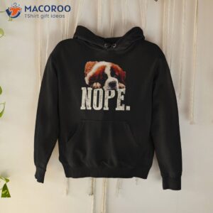 Saint Bernard Nope Shirt