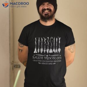 salem broom company for a halloween fan shirt tshirt 2
