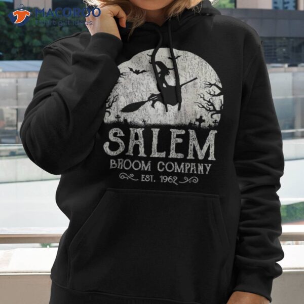 Salem Broom Company Shirt Grunge Halloween ‘s Witch