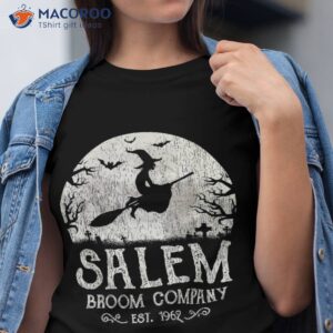 salem broom company shirt grunge halloween s witch tshirt