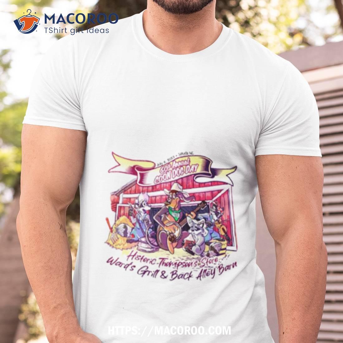 Saluda Nc 60th Annuala Coon Dog Day Historic Thompson’s Store Shirt Saluda Nc 60th Annuala Coon Dog Day Historic Thompson’s Store Shirt