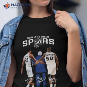 San Antonio Spurs Perfect Gift For You Signatures Shirt
