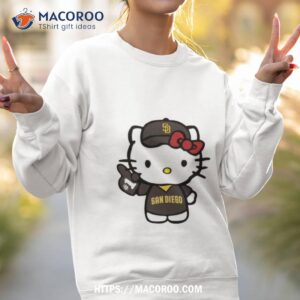 san diego padres kitty funny shirt sweatshirt 2