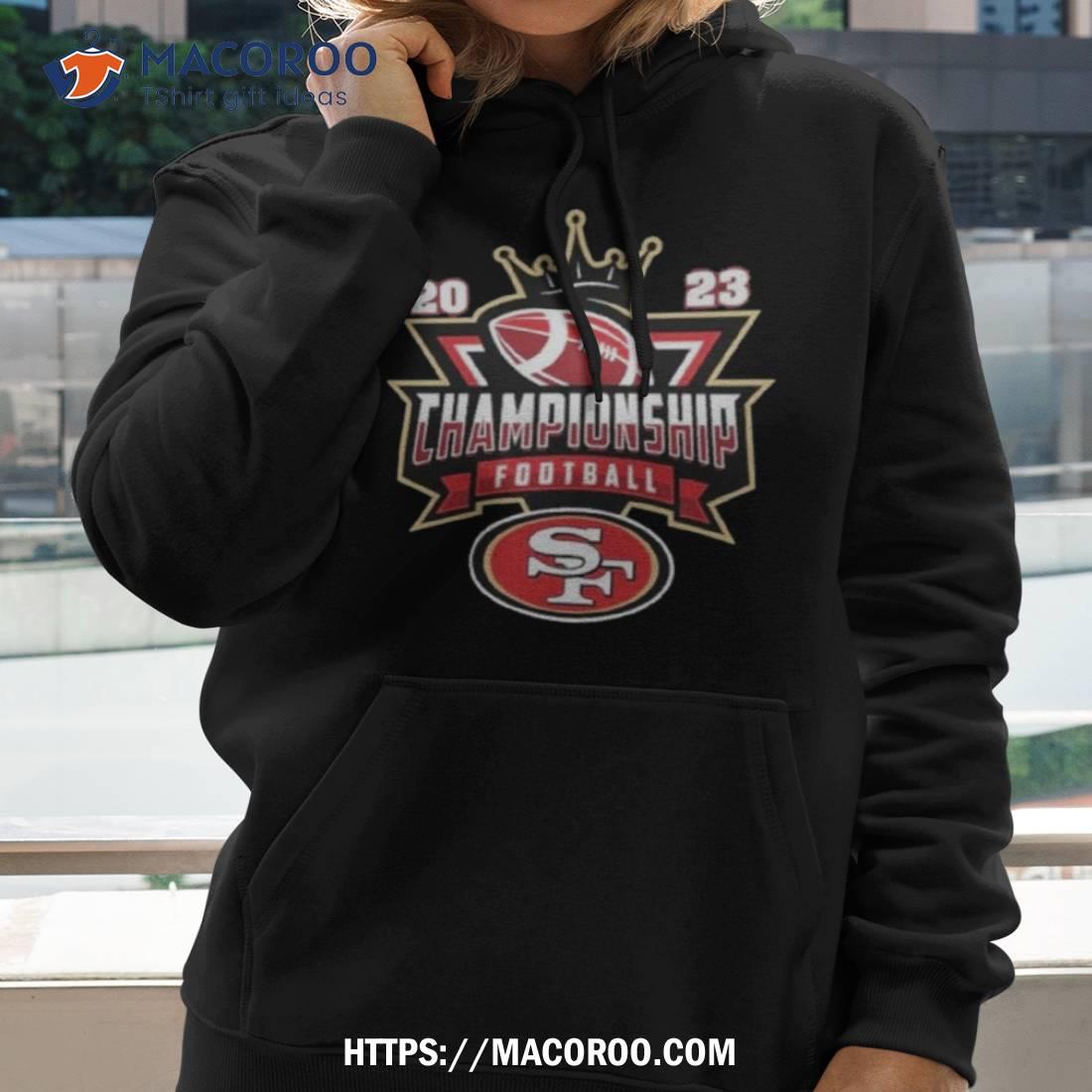 San Francisco 49ers Football Nfl 2023 Championship Crown Logo Shirt San Francisco 49ers Football Nfl 2023 Championship Crown Logo Shirt