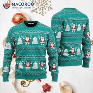 Santa Claus’ Joyful Holiday Ugly Christmas Sweater