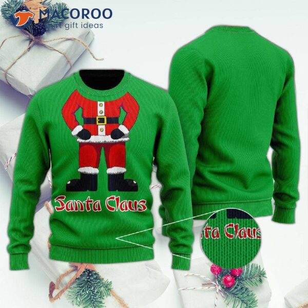 Santa Claus’ Ugly Christmas Sweater