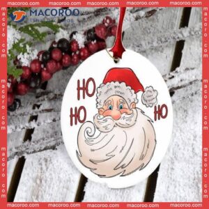 Santa’s Favorite Ho-ho Christmas Ceramic Ornament
