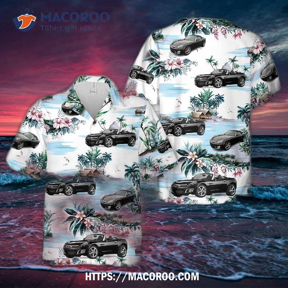Saturn Sky Black (2006-2009) Hawaiian Shirt Saturn Sky Black (2006-2009) Hawaiian Shirt