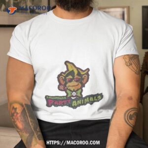 Savannah Bananas Party Animals Baseball Art Design Shirt