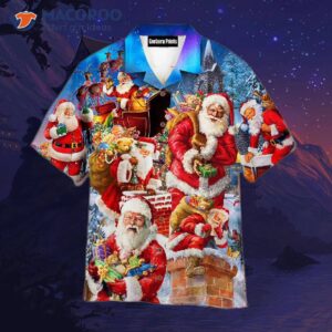 “say Hi From Santa Claus In Your Hawaiian Shirts This Christmas!”