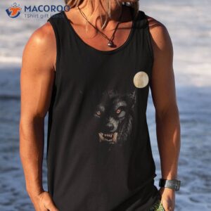 scary cool halloween werewolf lychan trick or treat party shirt tank top