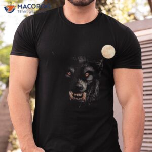 scary cool halloween werewolf lychan trick or treat party shirt tshirt