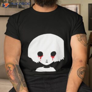 scary girl fran bow shirt tshirt