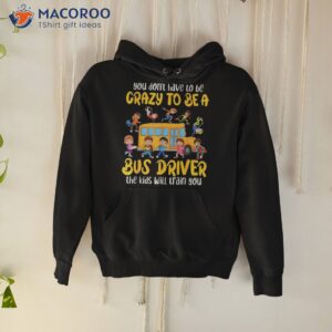 school bus driver funny driving back to first day shirt hoodie