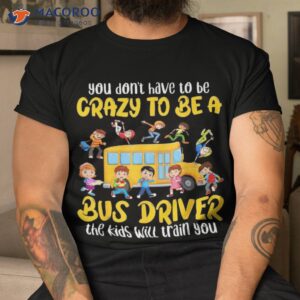 school bus driver funny driving back to first day shirt tshirt