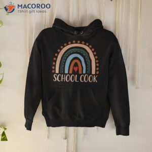 school cook rainbow appreciation day hello back to shirt hoodie