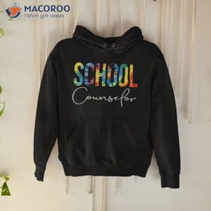 school counselor tie dye appreciation day back to shirt hoodie